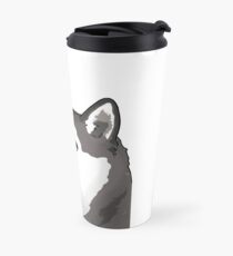 siberian husky doge / moonmoon meme Travel Mug