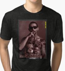 Camiseta de tejido mixto Shia LaBeouf "Tatts"