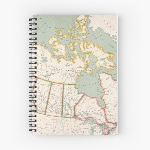 Item preview, Vintage Map of Canada (1915) designed and sold by BravuraMedia.