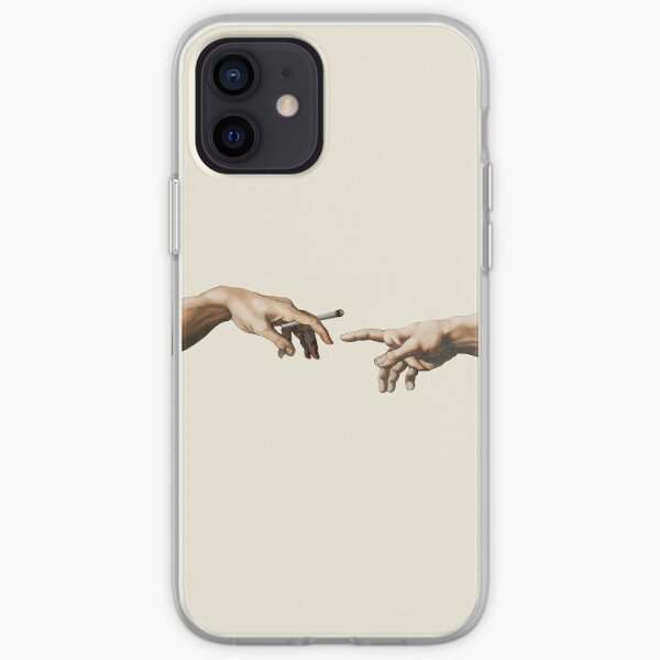Joint pass - The Creation of Adam iPhone Soft Case