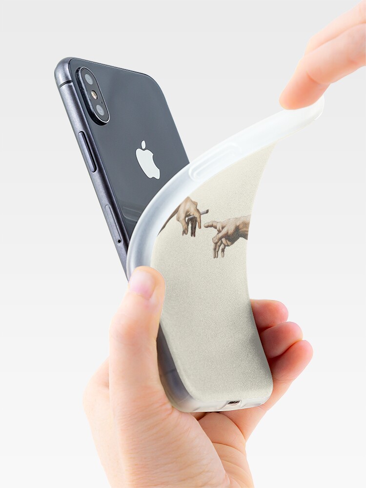 Alternate view of Joint pass - The Creation of Adam iPhone Case & Cover