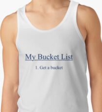 My Bucket List Men's Tank Top