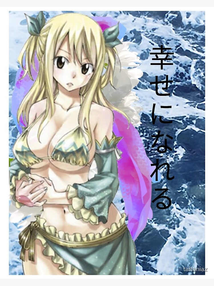 Lucy Heartfilia - Fairy Tail  Art Board Print for Sale by