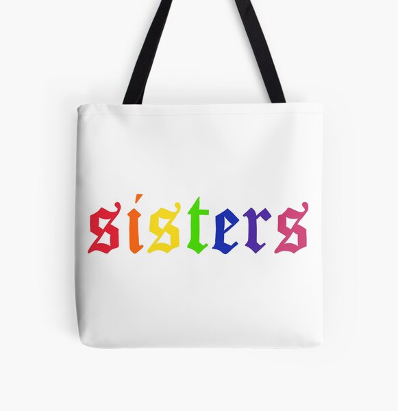 James Charles - Rainbow Sisters (Blanc) Tote bag doublé
