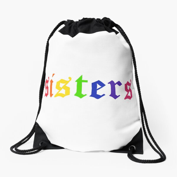 James Charles - Rainbow Sisters (Blanc) Sac à cordon