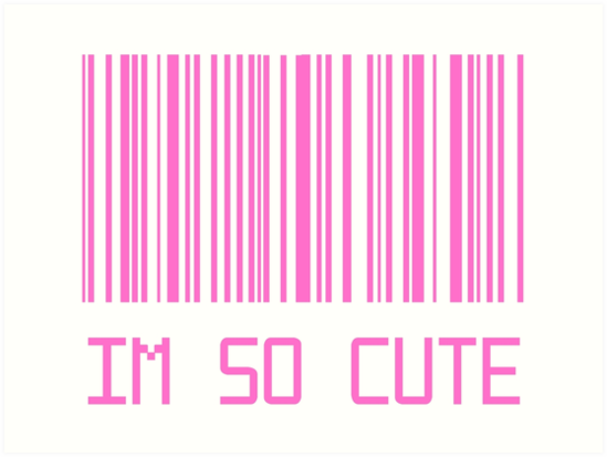 Pink Birthday Barcode