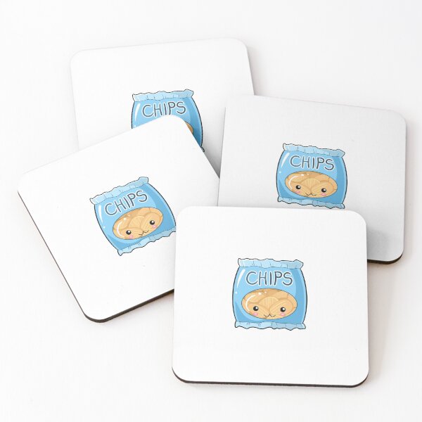 Item preview, Bag of Chips Junk Food Kawaii designed and sold by karspaul.