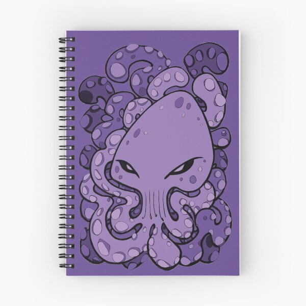 Item preview, Evil Octopus Squid Kraken Cthulhu Sea Creature - Ultra Violet Purple designed and sold by bignose1977.