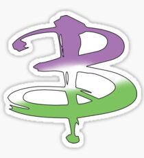 genderqueer buffy the vampire slayer Sticker