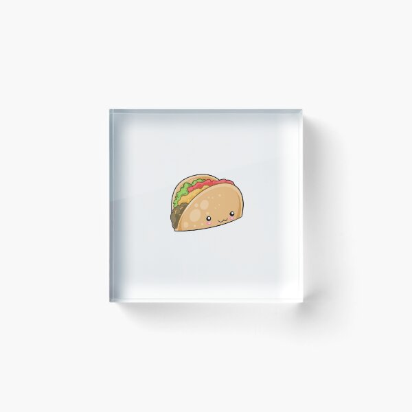 Item preview, Taco Junk Food Kawaii designed and sold by karspaul.
