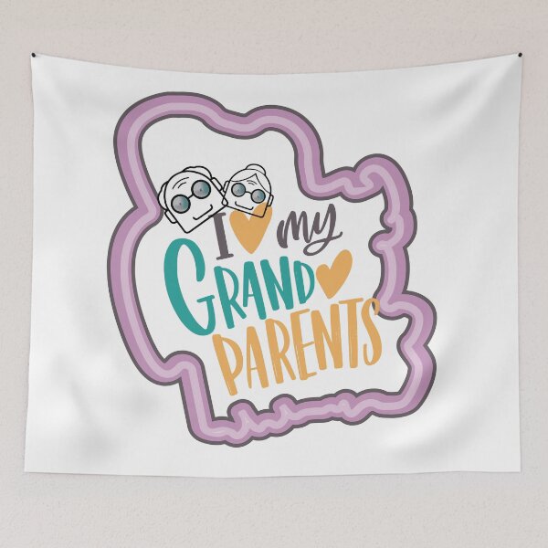 Item preview, I Love My Grandparents message  designed and sold by KARTICK DUTTA.