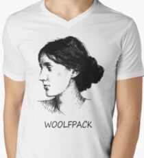 WOOLFPACK Men's V-Neck T-Shirt