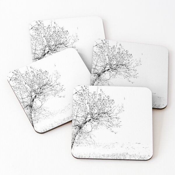 Item preview, Black and white fall tree designed and sold by Trendature Online .