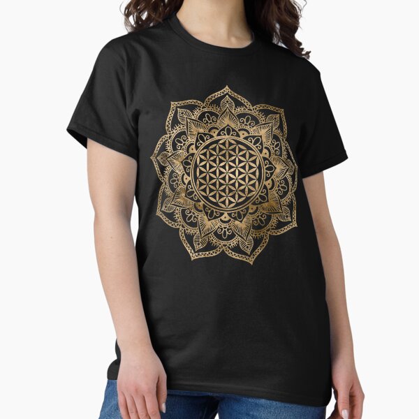 Item preview, Flower of Life in Lotus - pastel golds and canvas designed and sold by Nartissima.