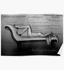 Phenomenally Woman Poster