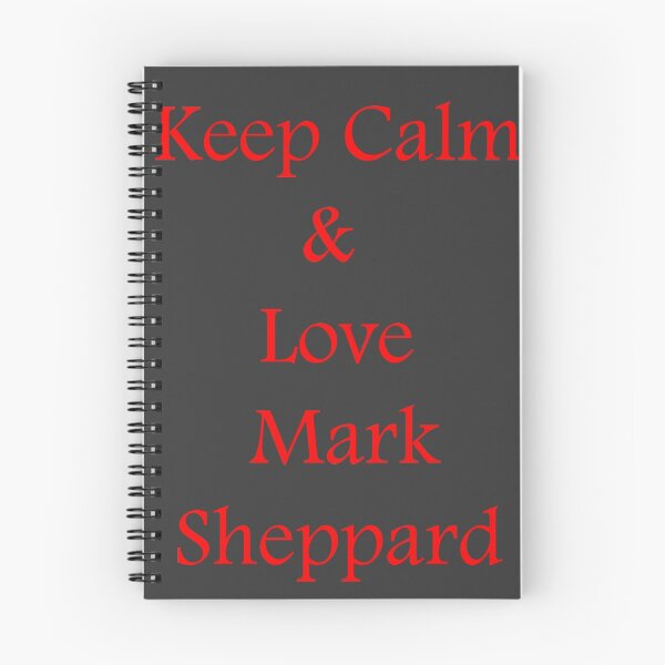 Item preview, Keep Calm, Love Mark Sheppard designed and sold by CoppersMama.