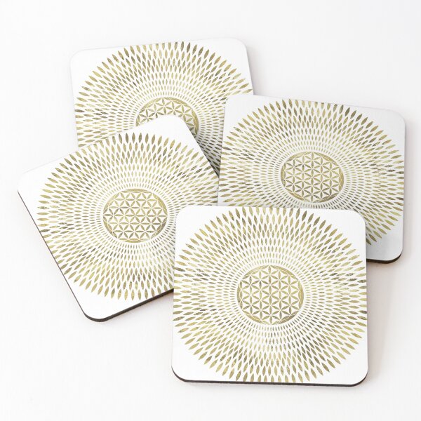 Item preview, Golden Flower of Life designed and sold by Nartissima.