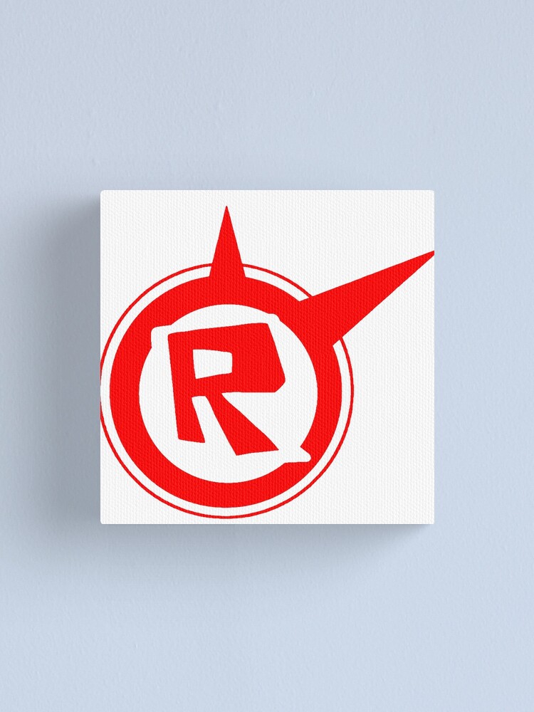 Roblox Logo Remastered Canvas Print - the roblox logo