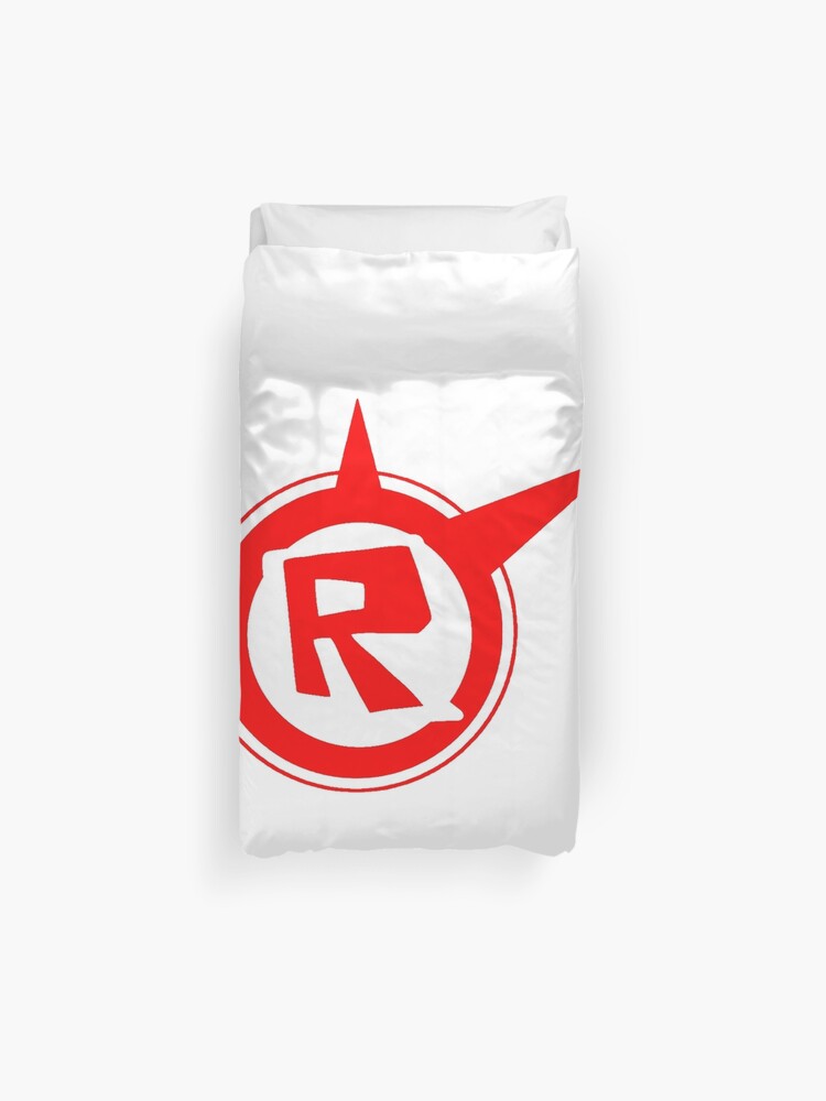 Roblox Logo Remastered Duvet Cover By Lukaslabrat Redbubble - cool dc logo roblox