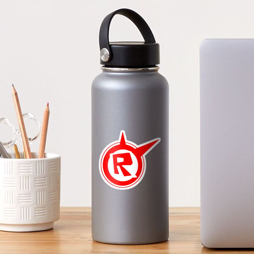 Roblox Logo Remastered Sticker By Lukaslabrat Redbubble - sticker suitcase roblox