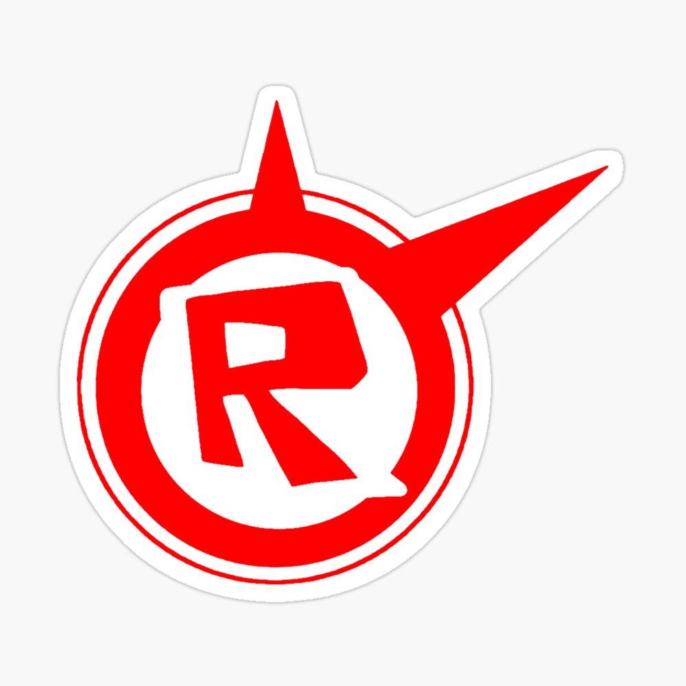 Roblox Logo Remastered Laptop Skin By Lukaslabrat Redbubble - black roblox logo 2017 roblox