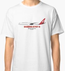 Boeing B787-9 - Qantas Airways Classic T-Shirt