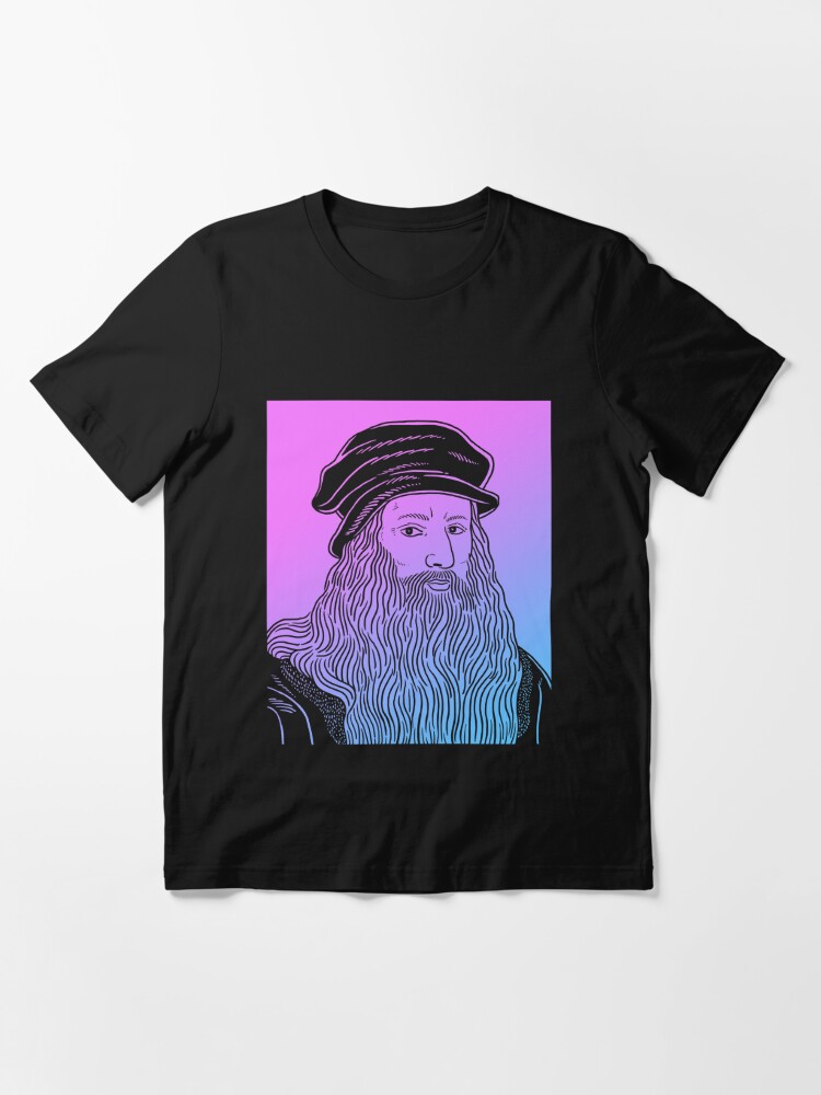 80s Retro Vintage Leonardo Da Vinci | Essential T-Shirt