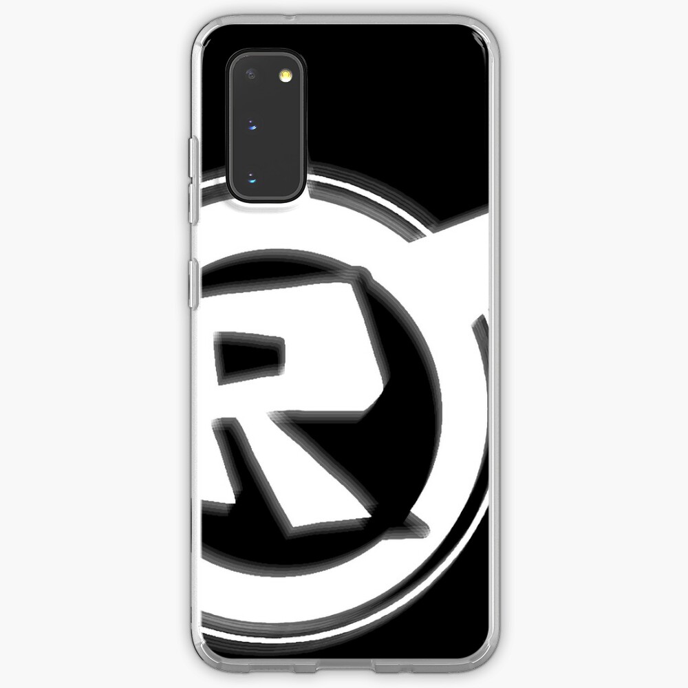 Roblox Logo Remastered Black Case Skin For Samsung Galaxy By Lukaslabrat Redbubble - cool roblox logo galaxy