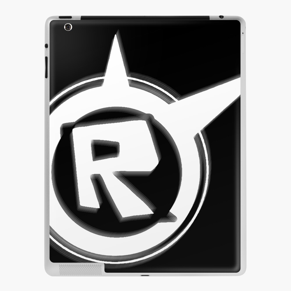 Roblox Logo Remastered Black Ipad Case Skin By Lukaslabrat Redbubble - roblox apple logo decal