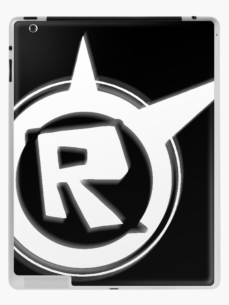 Roblox Logo Remastered Black Ipad Case Skin By Lukaslabrat Redbubble - emblem 1 white on blue roblox