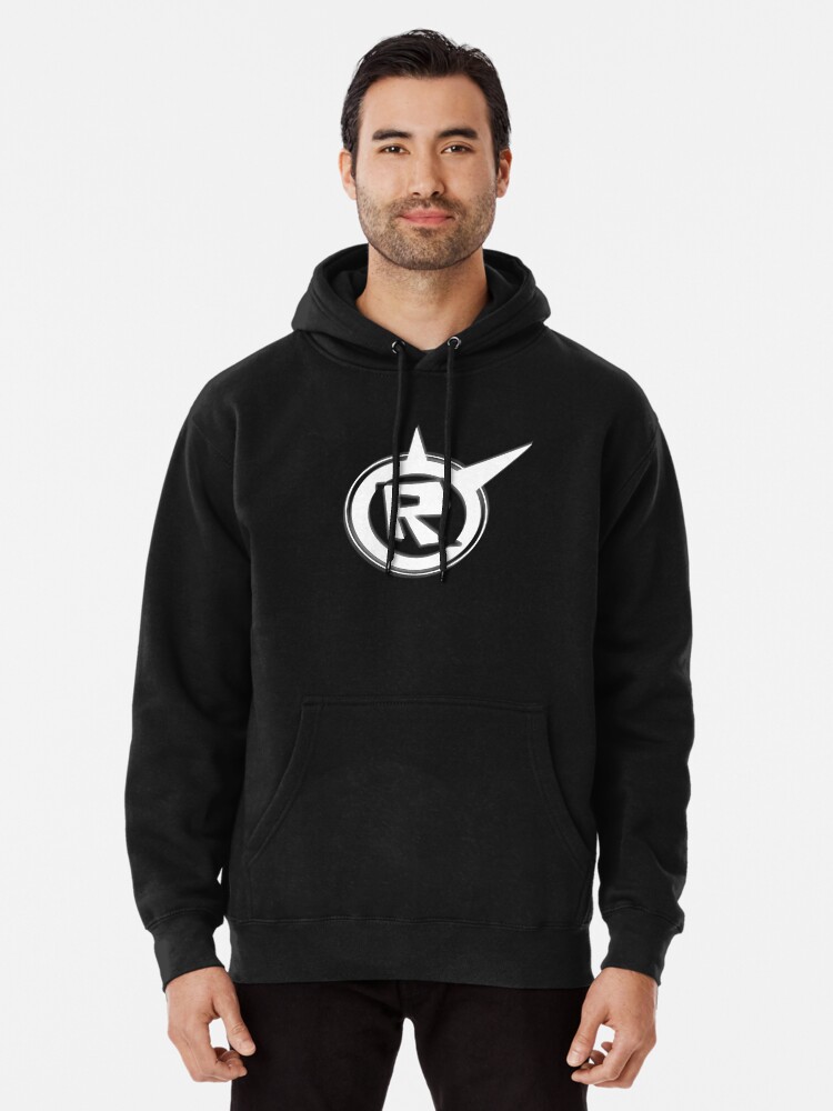 Roblox Logo Remastered Black Pullover Hoodie By Lukaslabrat Redbubble - discord hoodie roblox