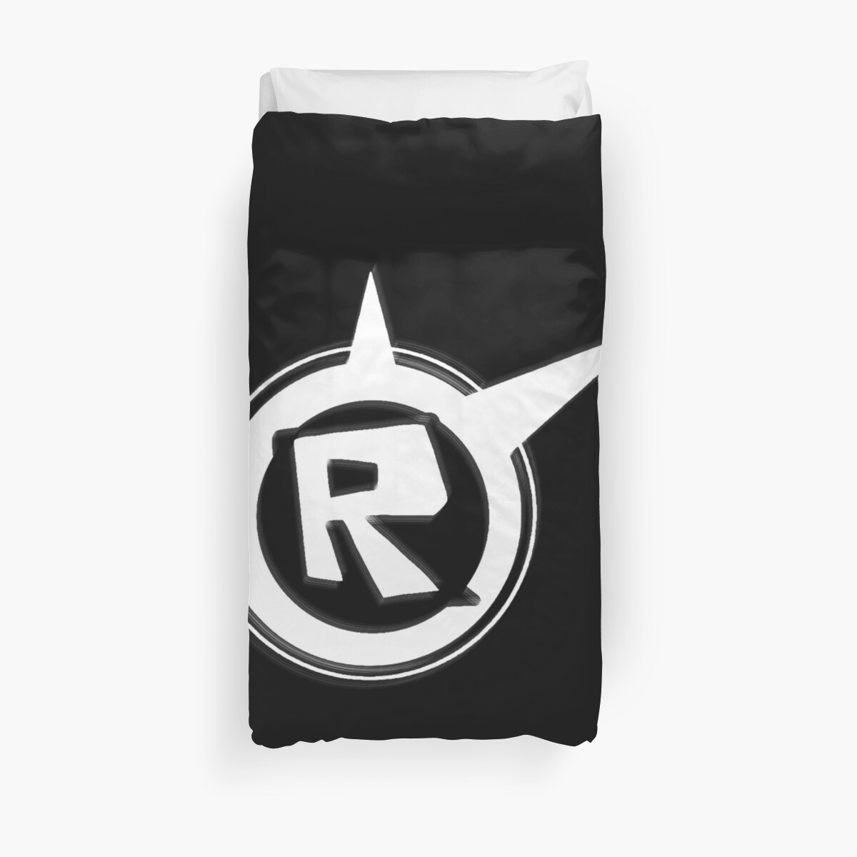 Roblox Logo Remastered Black Duvet Cover By Lukaslabrat Redbubble - roblox logo remastered poster by lukaslabrat redbubble