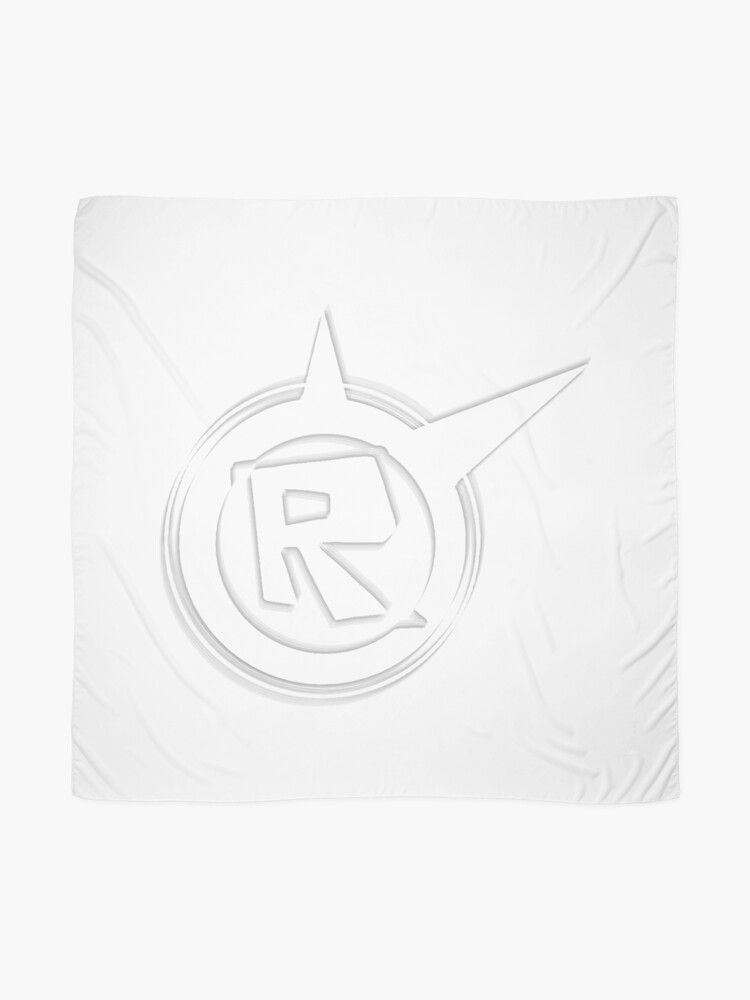 Roblox Logo Remastered Black Scarf By Lukaslabrat Redbubble - black scarf roblox