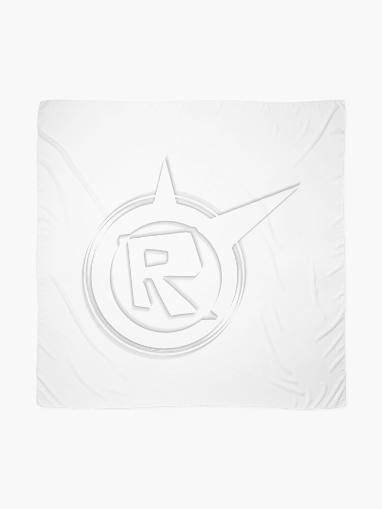 Roblox Logo Remastered Black Scarf By Lukaslabrat Redbubble - christmas roblox scarves redbubble