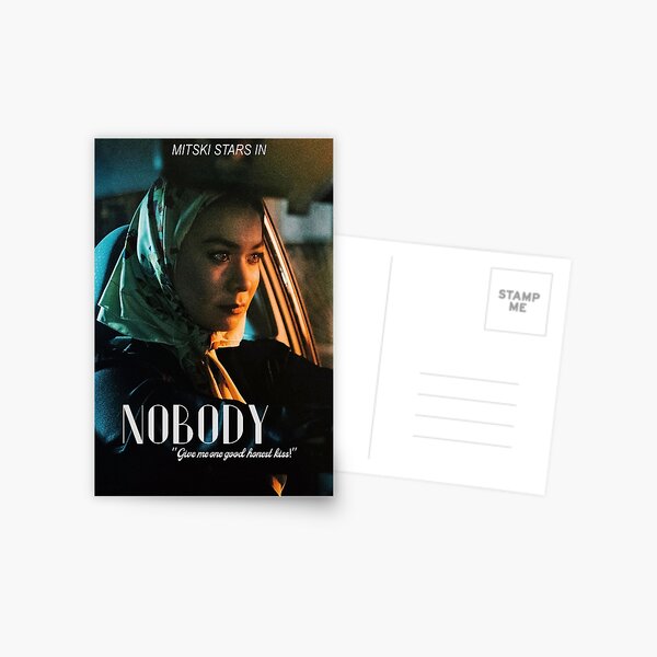 Mitski 'Nobody' Movie Style Poster Postcard