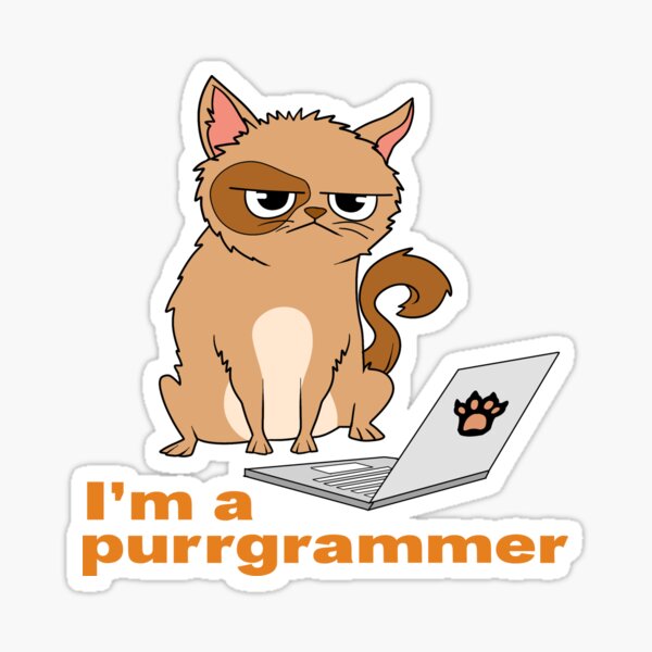 Artikel-Vorschau von Cat Programmierer, designt und verkauft von bocka.