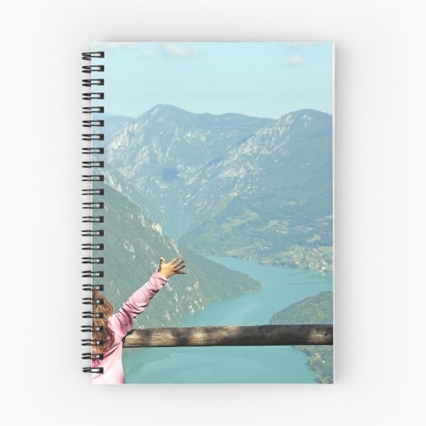 Item preview, little girl with hands up on Tara mountain viewpoint designed and sold by goceris.