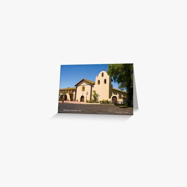 Mission Santa Inés Greeting Card