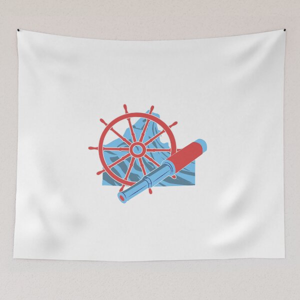Item preview, Nautical steering wheel telescope designed and sold by themd-haendler.