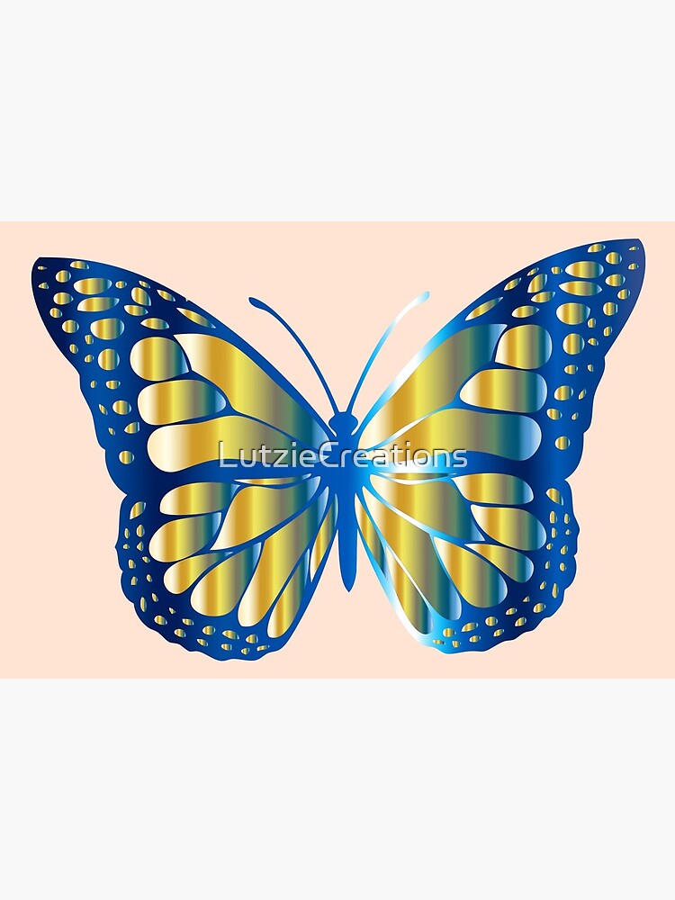 Beautiful shining butterfly | Art Board Print