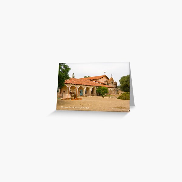 Mission San Antonio de Padua Greeting Card