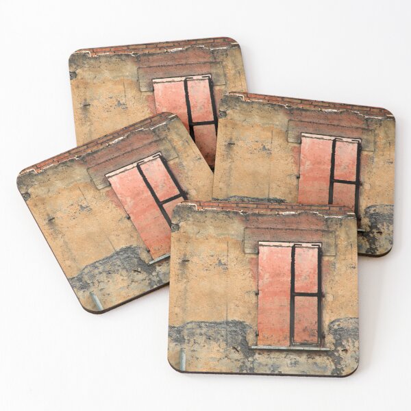 Item preview, Ruin with Pink Window Abandoned Building designed and sold by Anna Lemos.