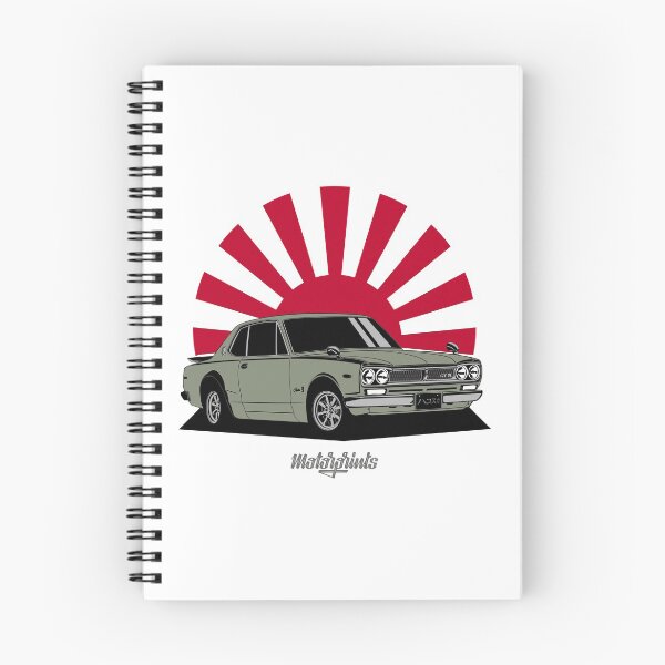 Item preview, Hakosuka GTR (green) designed and sold by Motorpr1nts.