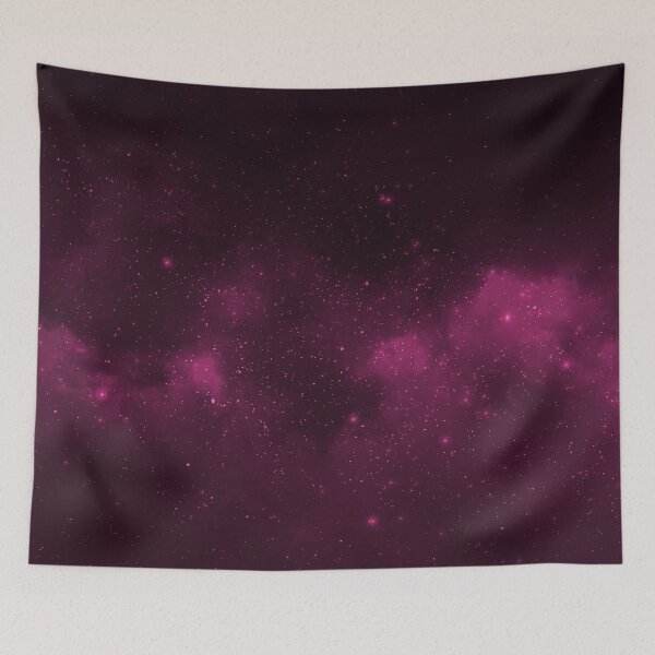 Item preview, Fascinating view of the pink cosmic sky designed and sold by Kirill Berbetch.