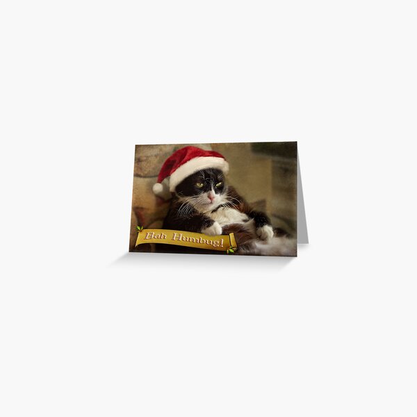 Bah Humbug Trouble Greeting Card