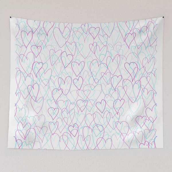 Item preview, pattern of hearts designed and sold by OllegNik.