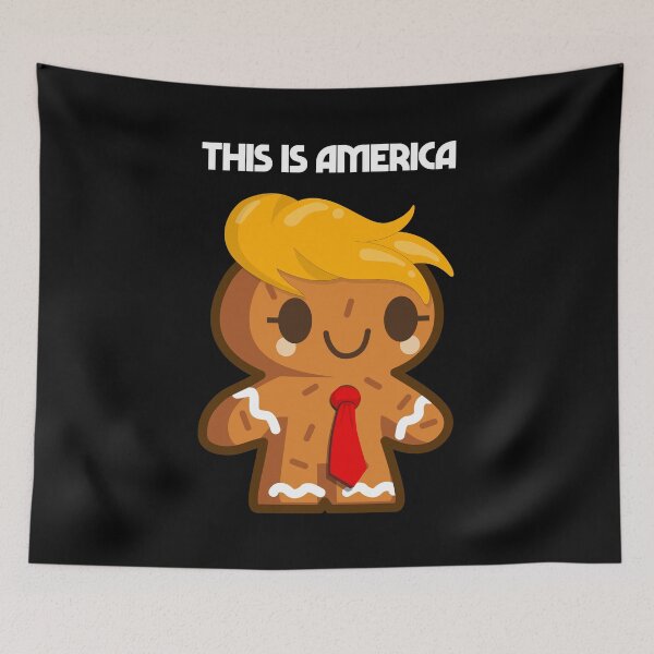 Item preview, Gingerbread trump christmas gift designed and sold by emphatic.