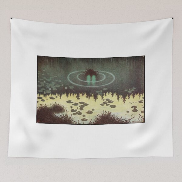 Item preview, Nøkken (Kittelsen) designed and sold by ArtHistorical.