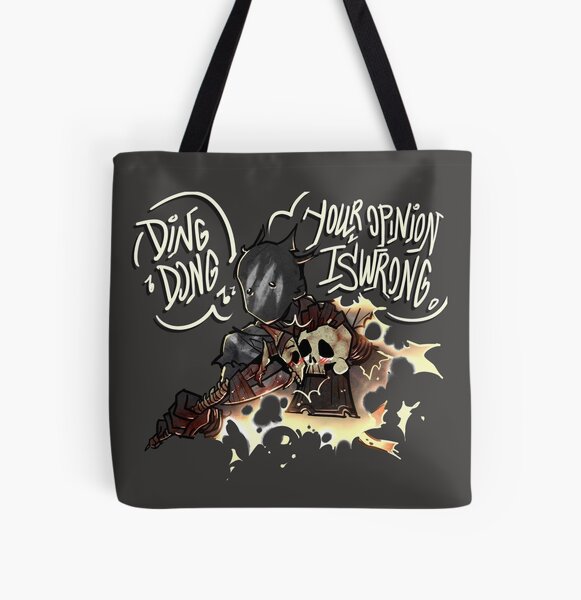 Ding Dong Allover-Print Tote Bag