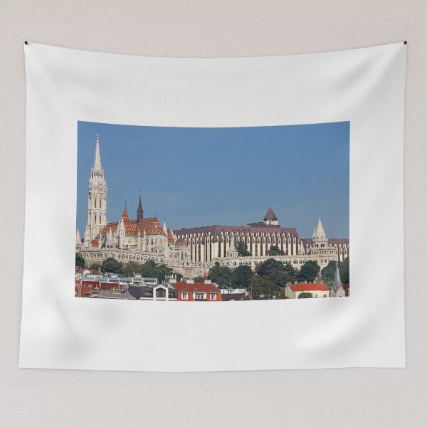 Item preview, Fisherman towers and Matthias church Budapest Hungary designed and sold by goceris.